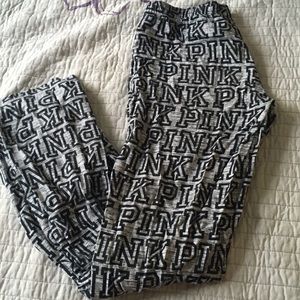 VS PINK pajama bottoms barely worn.